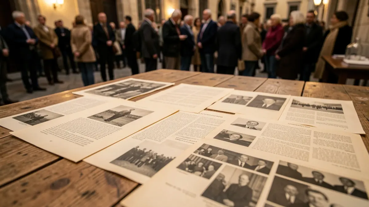 Imagen genérica de documentos históricos de la Transición española.