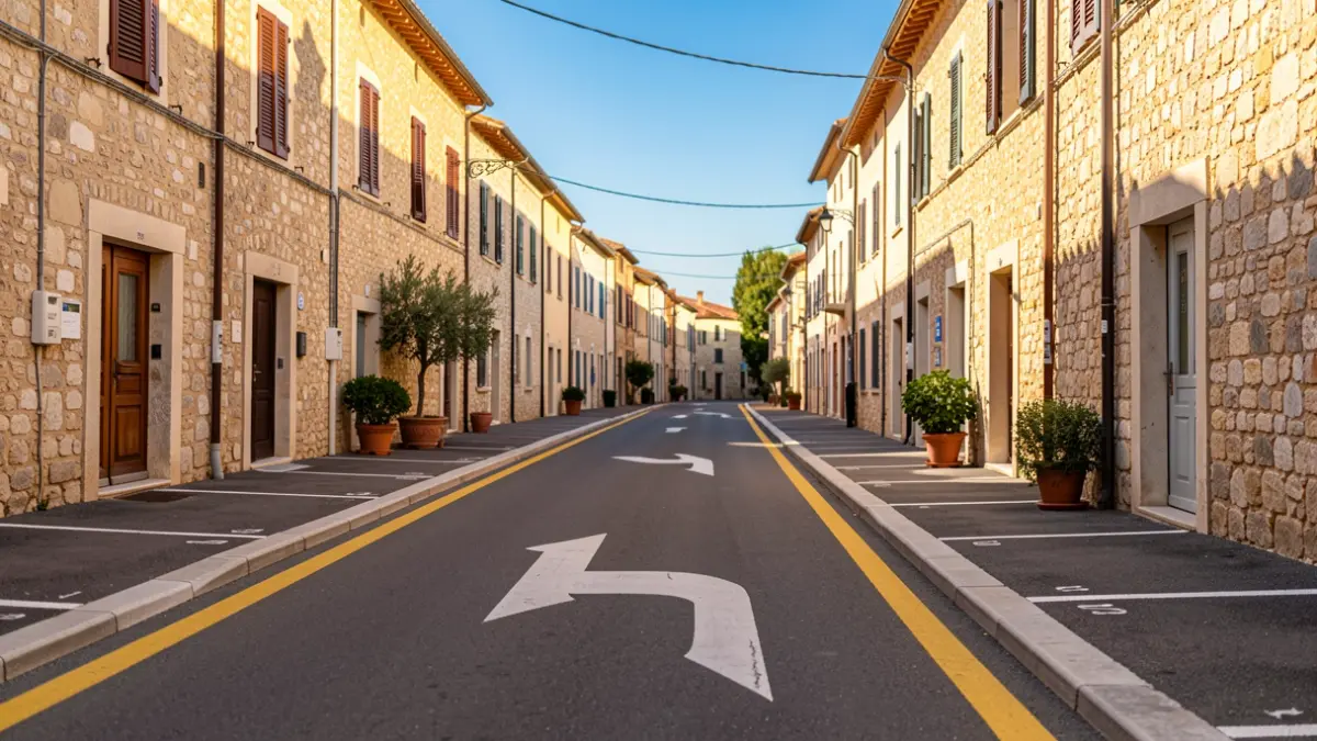 Generic image of a reordered street in Catalonia.