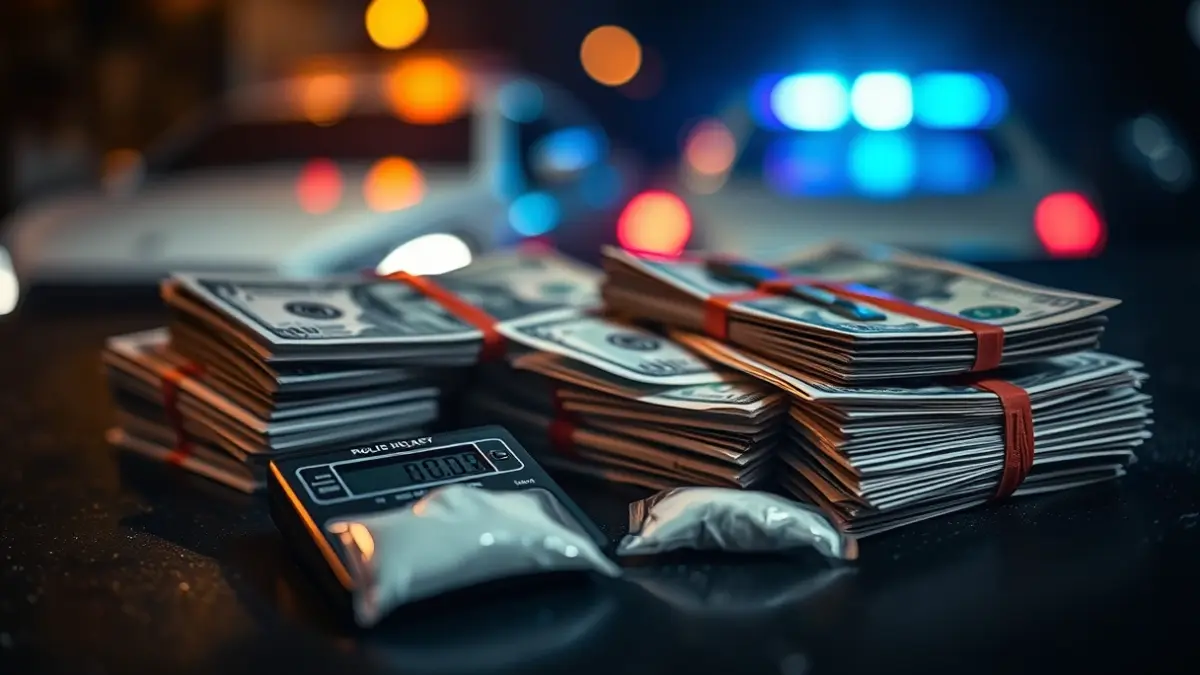 Imatge genèrica de material confiscat en una operació antidroga.