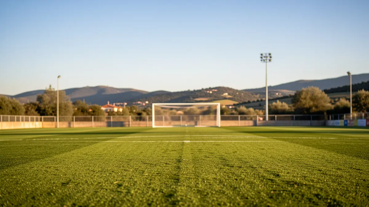 Imatge genèrica d'un camp de futbol al Berguedà.