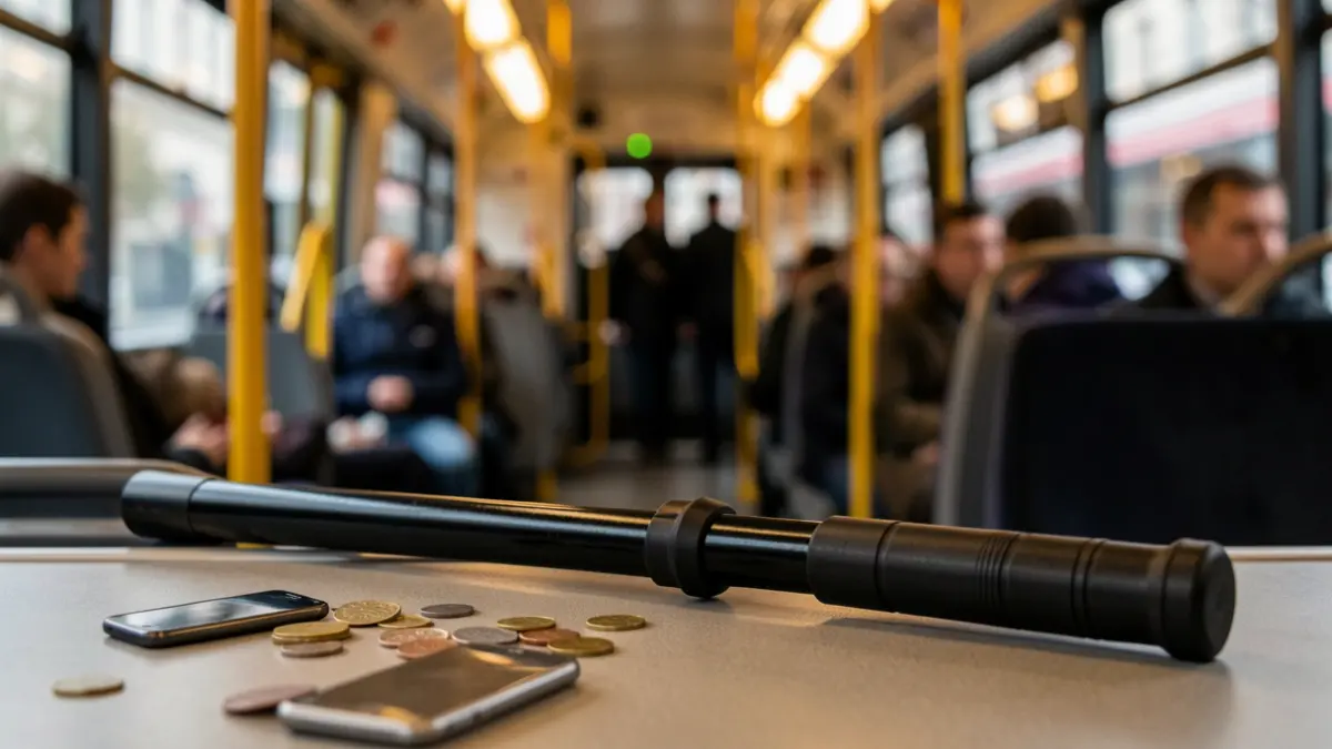 Generic image of a police detail on a bus.