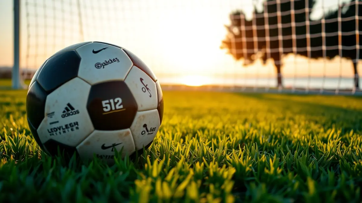 Generic image of a soccer ball on a green field.