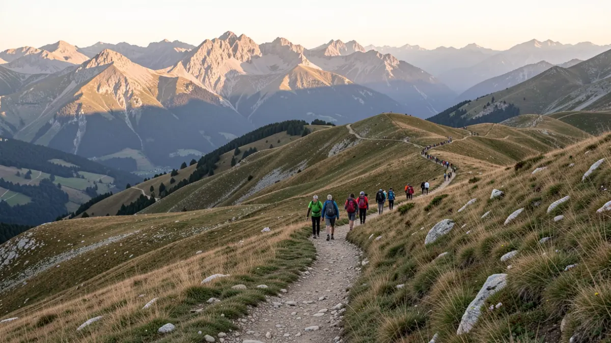 Imagen genérica de un sendero de montaña en Cataluña.