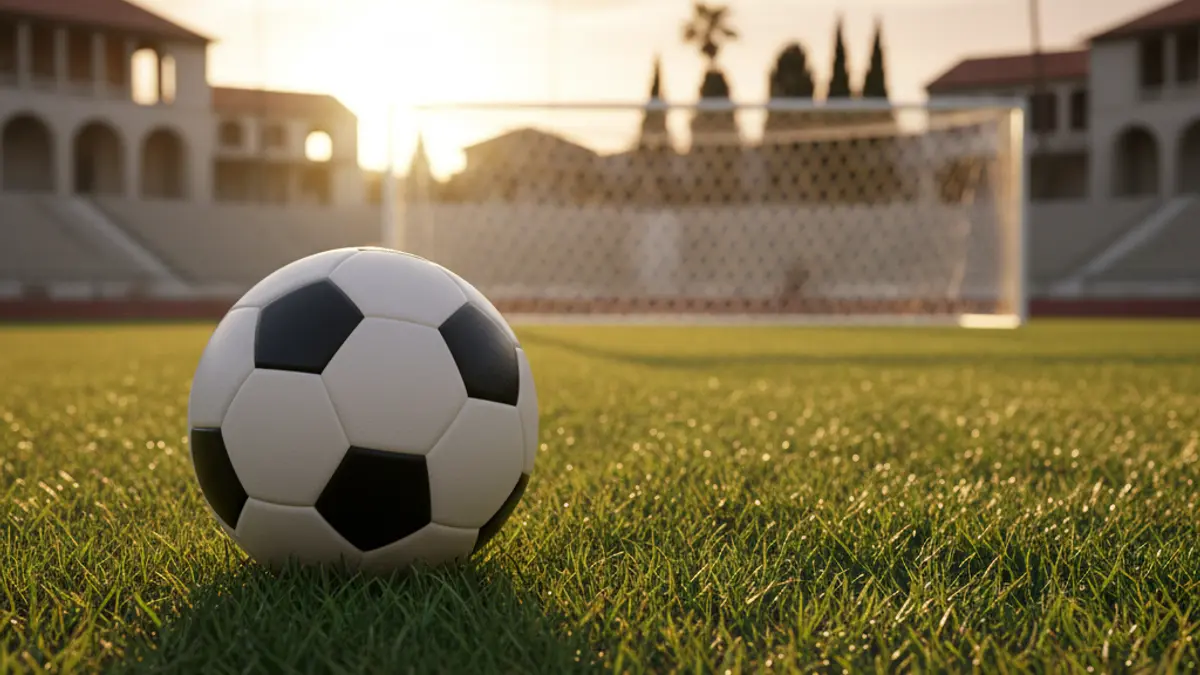 Generic image of a soccer ball on a field's grass