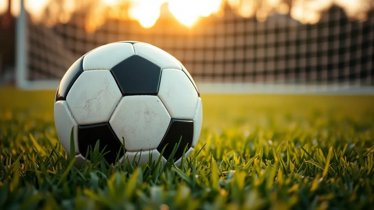 Generic image of a soccer ball on a field's grass