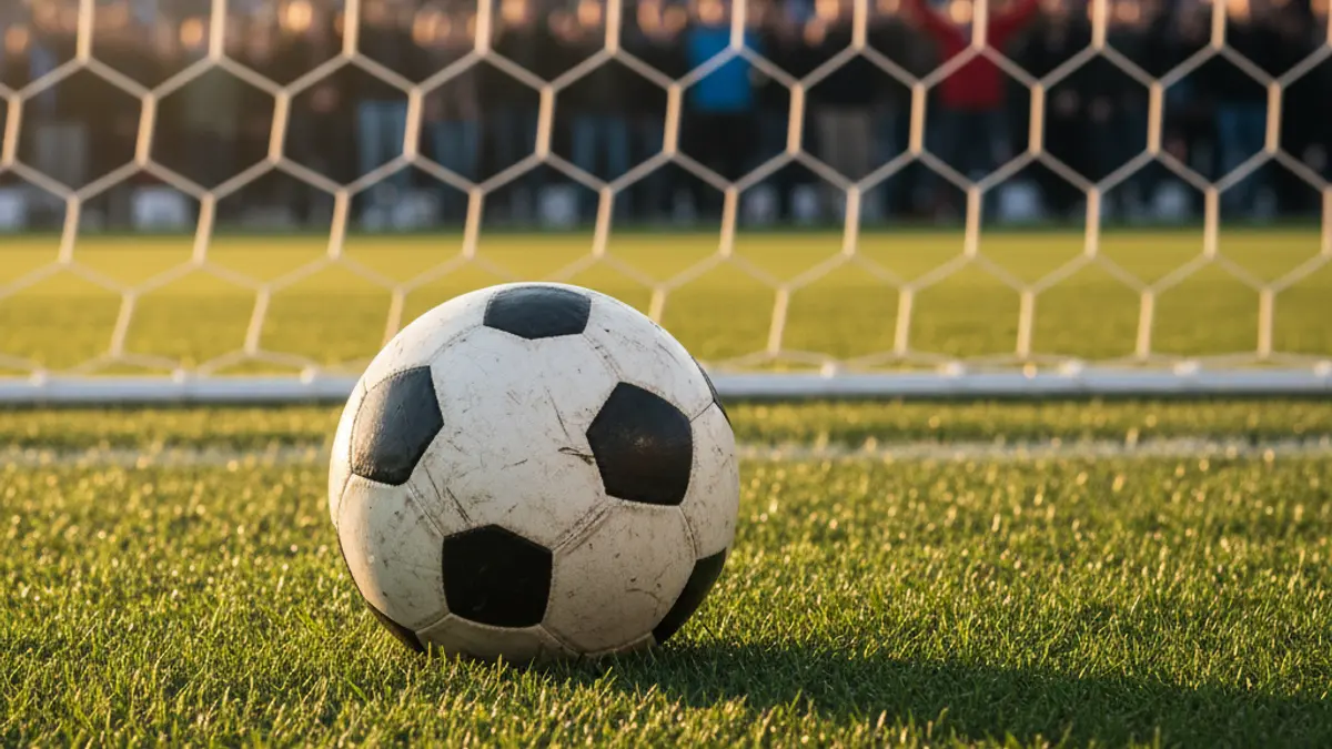 Generic image of a soccer ball on a field's grass