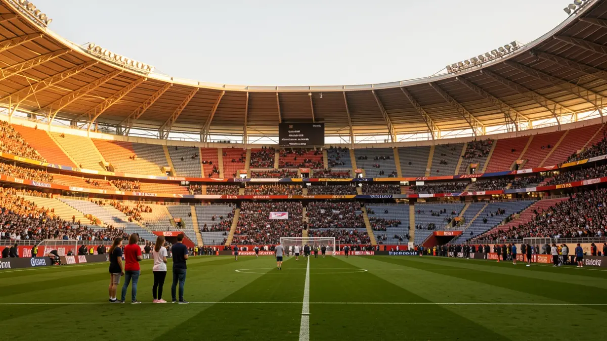 Imatge genèrica de l'Estadi Olímpic Lluís Companys a Barcelona durant un acte.