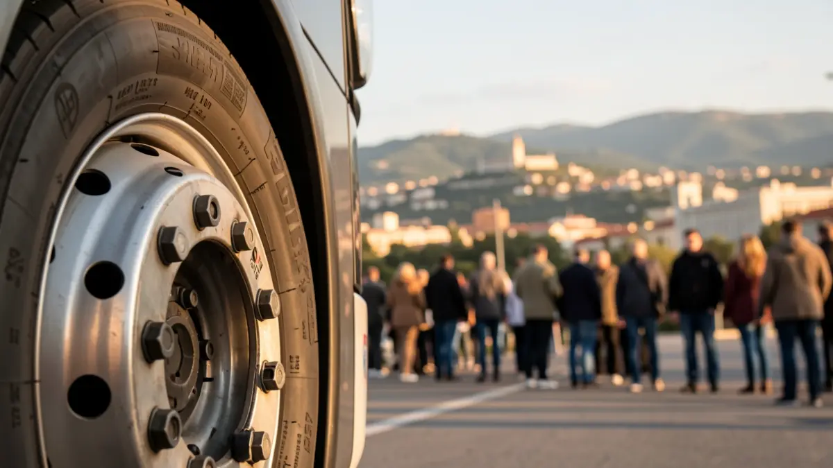 Imagen genérica de un autobús interurbano en Catalunya.