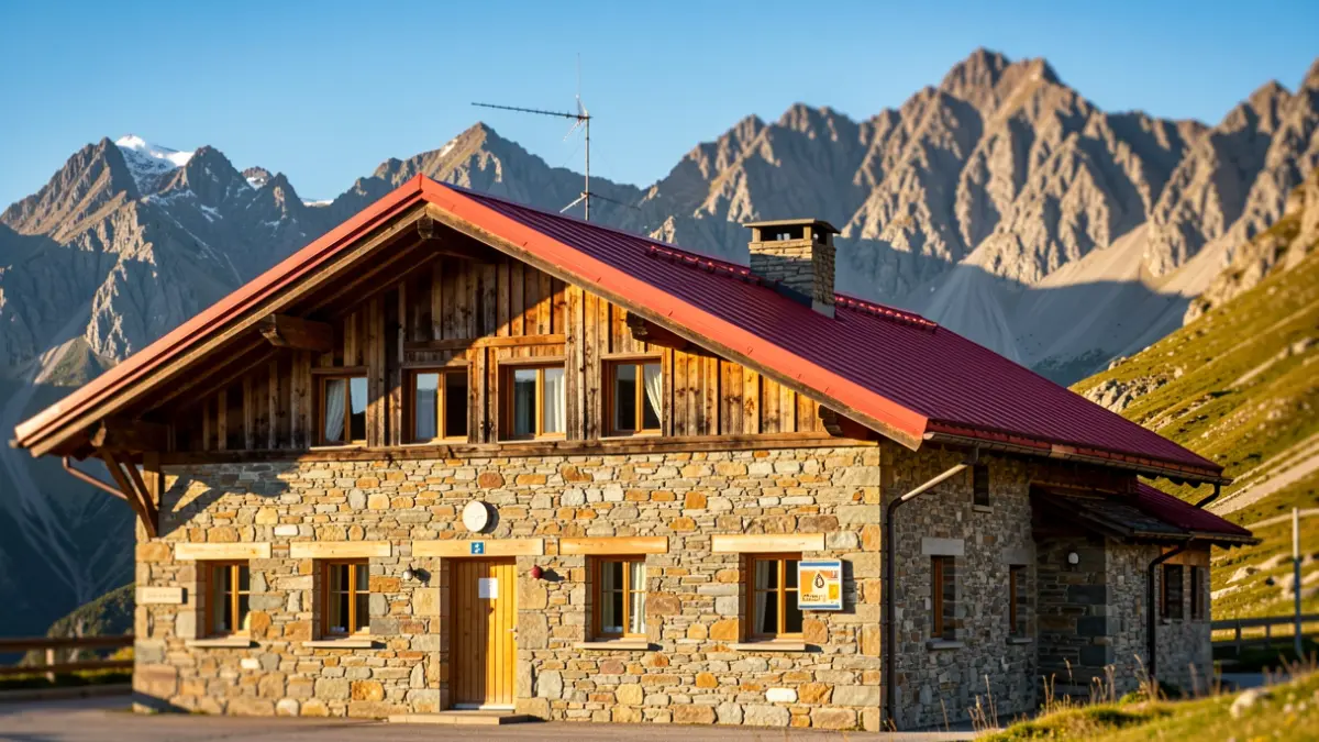 Imatge genèrica d'un refugi de muntanya als Pirineus.
