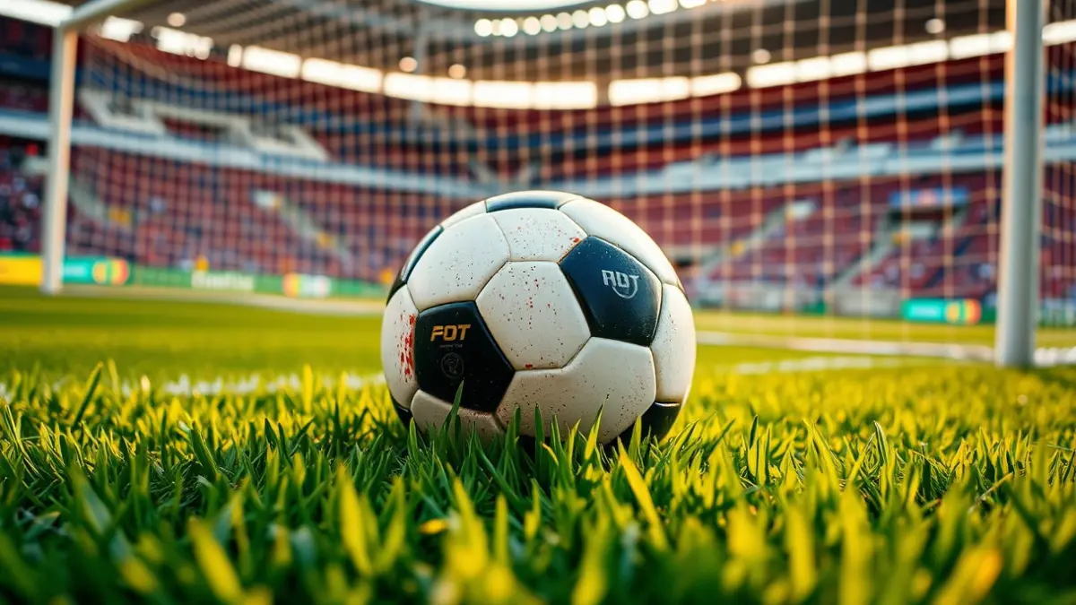 Imatge genèrica d'una pilota de futbol sobre la gespa d'un camp