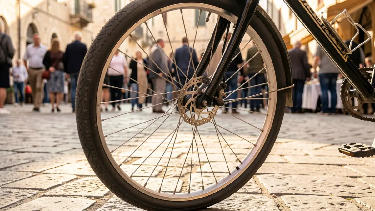 Imatge genèrica d'una bicicleta en un entorn urbà.