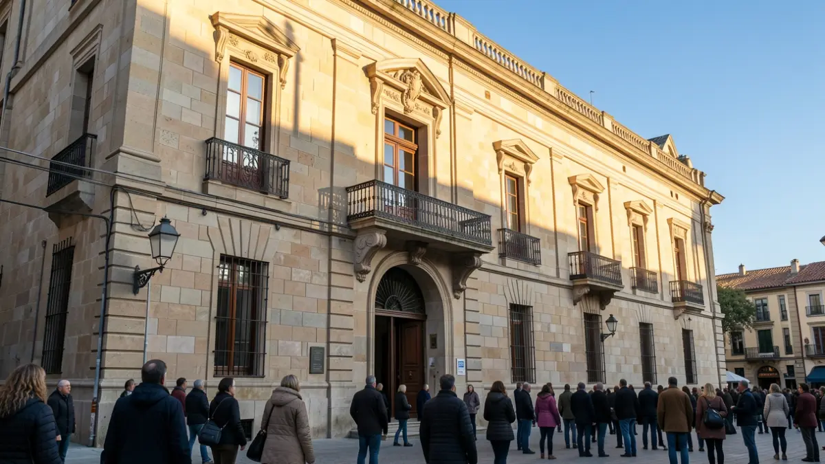 Imagen genérica de un edificio institucional catalán.