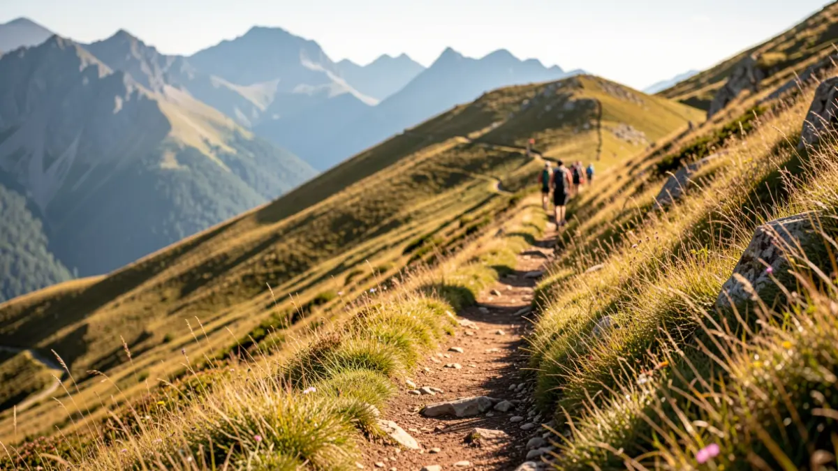 Imagen genérica de un sendero de montaña en Cataluña.