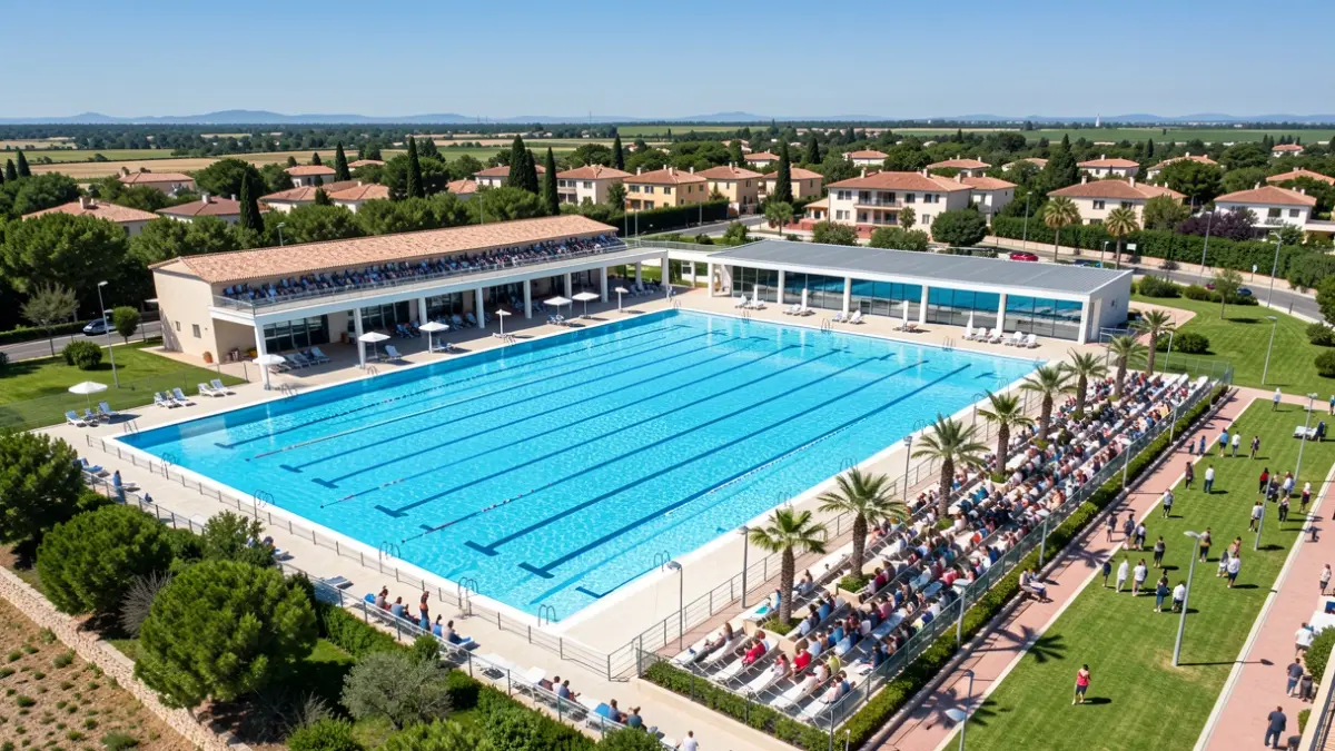 Imatge genèrica de noves piscines municipals.
