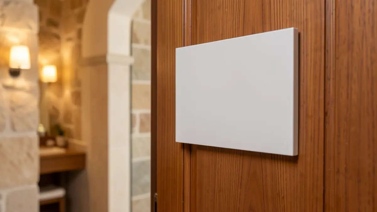 Generic image of a restroom in a commercial establishment.