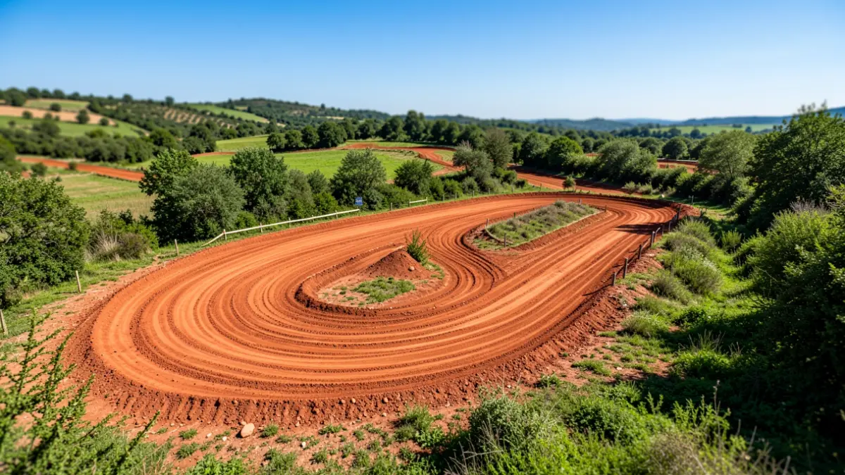 Imagen genérica de un circuito de motocross.