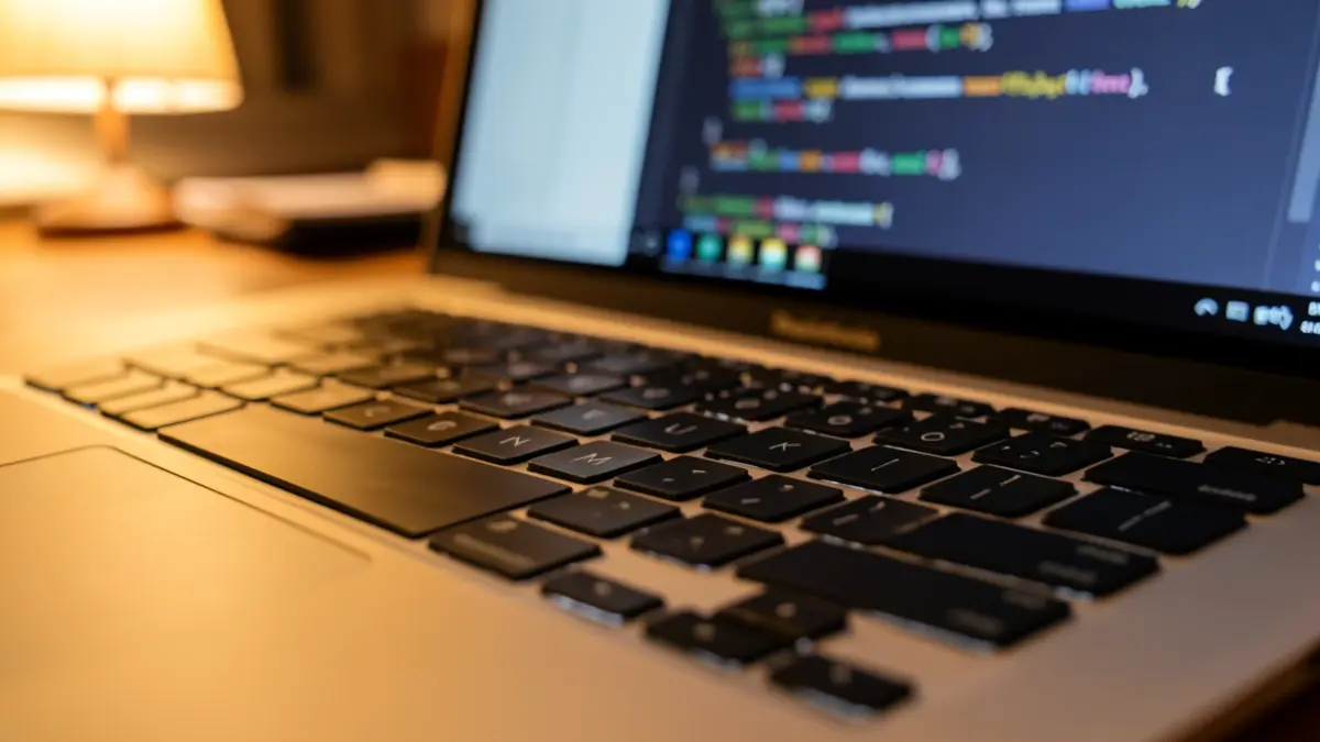 Imagen genérica de un teclado de ordenador con código.