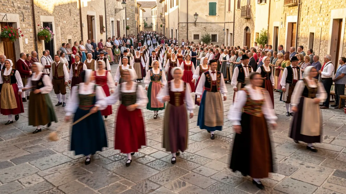Imatge de la celebració de la Romeria dels Ballesteros a Sabadell.
