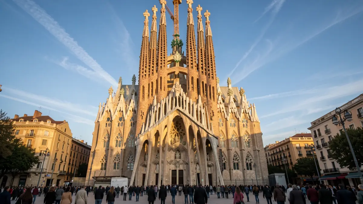 Imagen genérica de la Sagrada Familia.