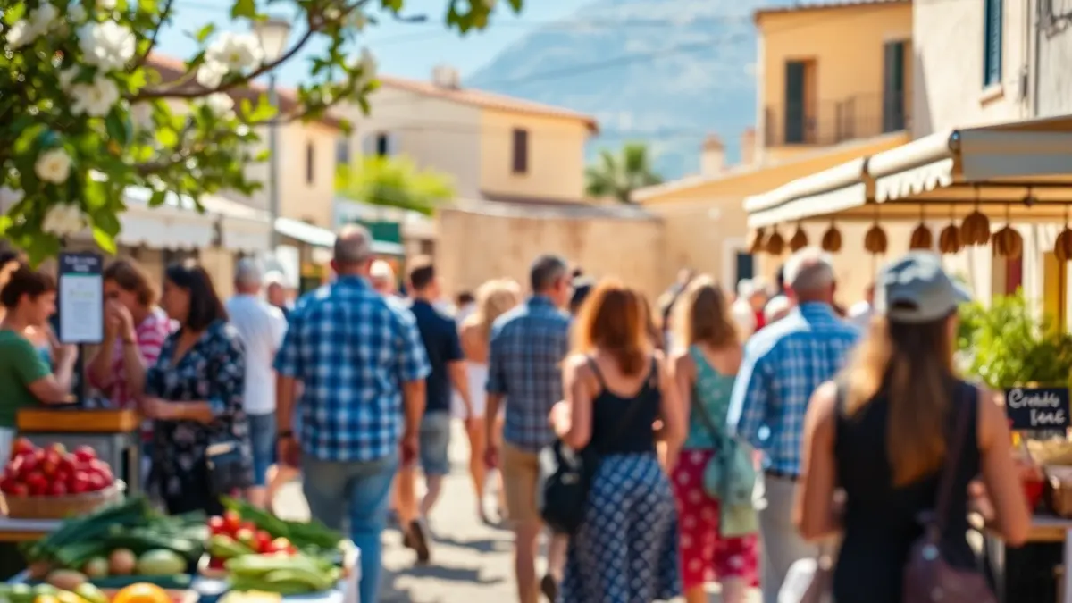 Imatge d'una fira d'entitats i activitats a l'aire lliure