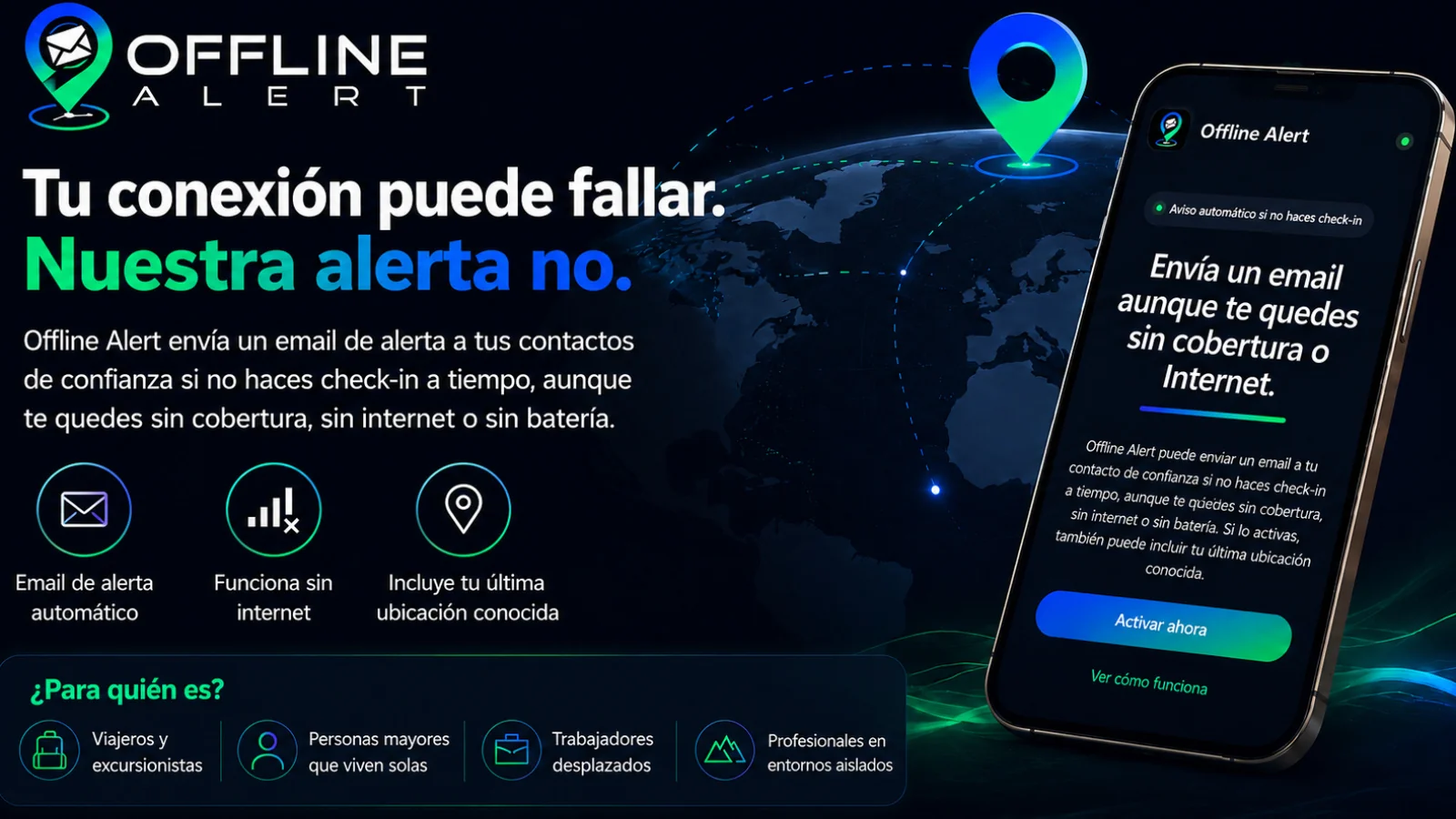 SERINFON desenvolupa una tecnologia capaç d’activar avisos automàtics quan el mòbil queda incomunicat.