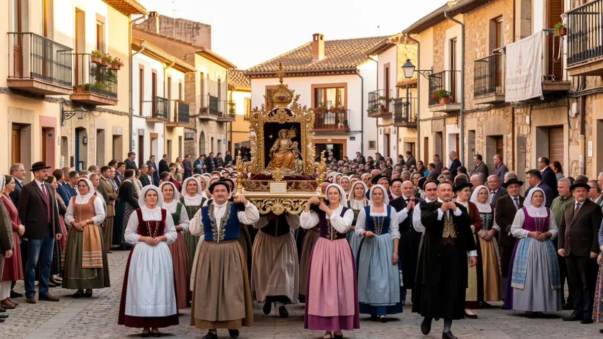 Imagen genérica de una procesión religiosa en Cataluña.