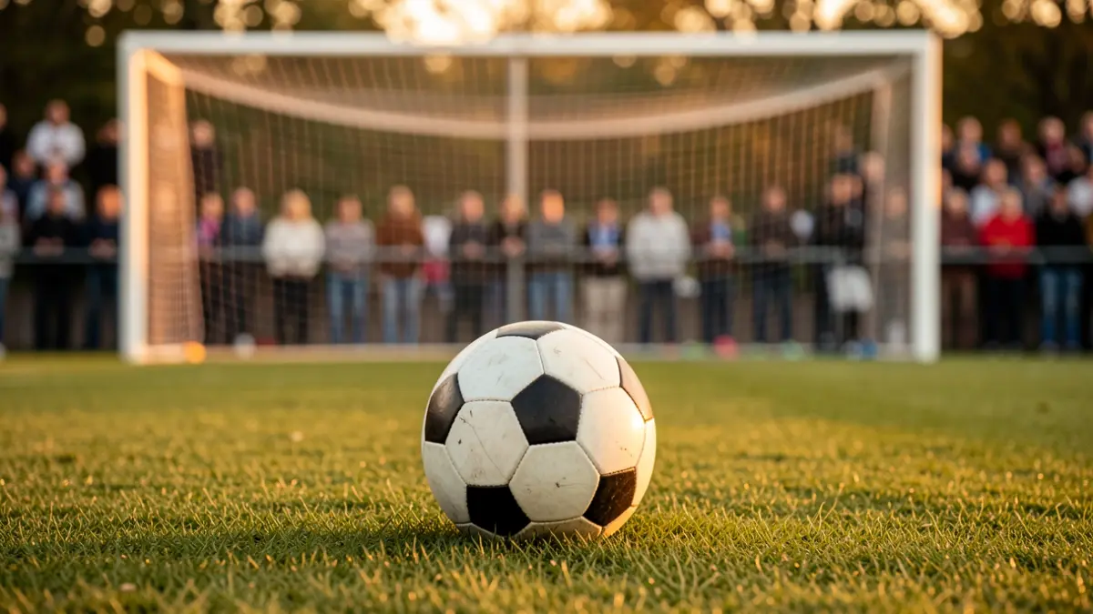 Imatge genèrica d'una pilota de futbol sobre gespa.