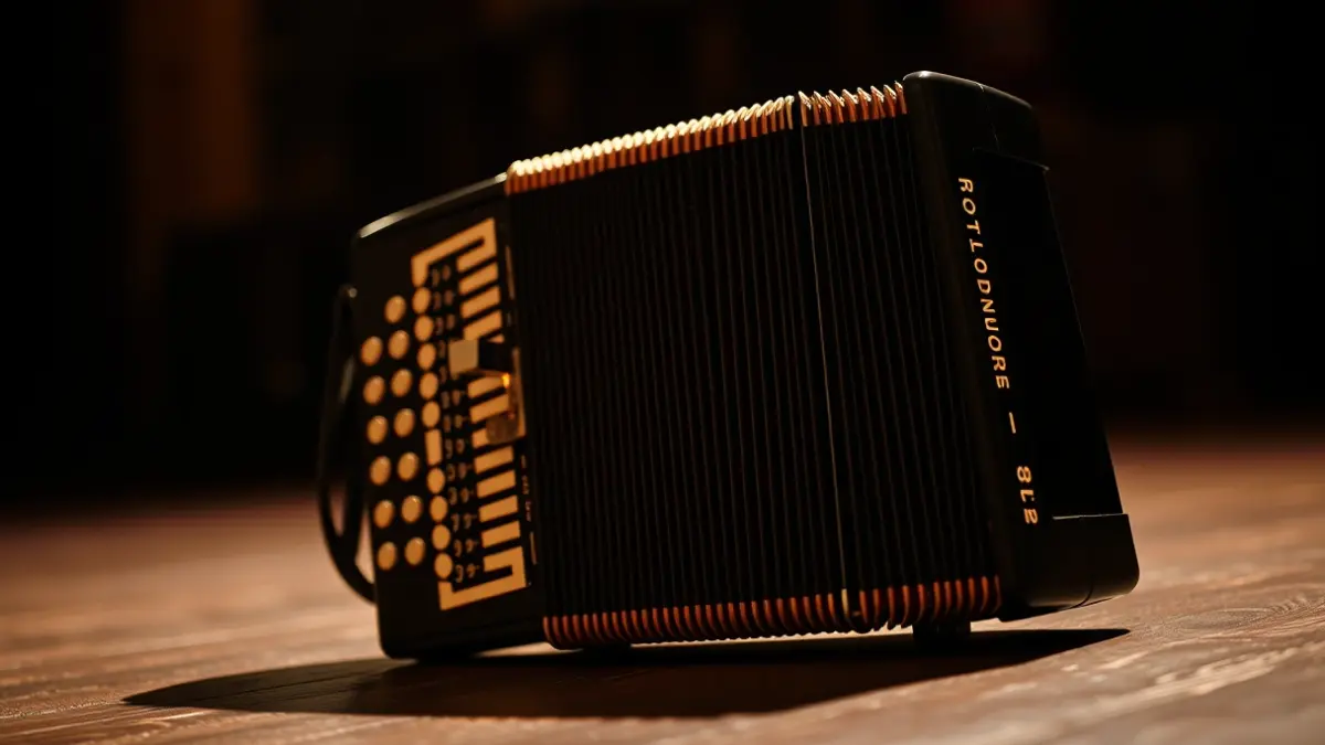 Imagen genérica de un bandoneón, instrumento musical asociado al tango.