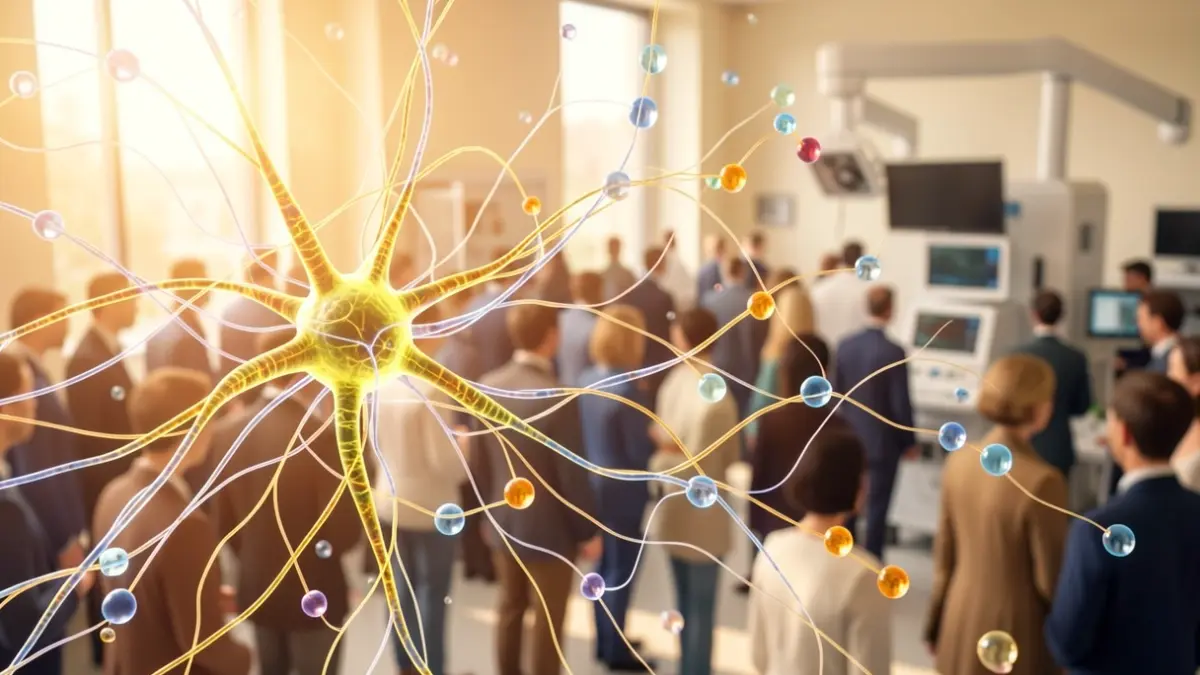 Imatge genèrica de neurones i molècules relacionades amb malalties neurodegeneratives.