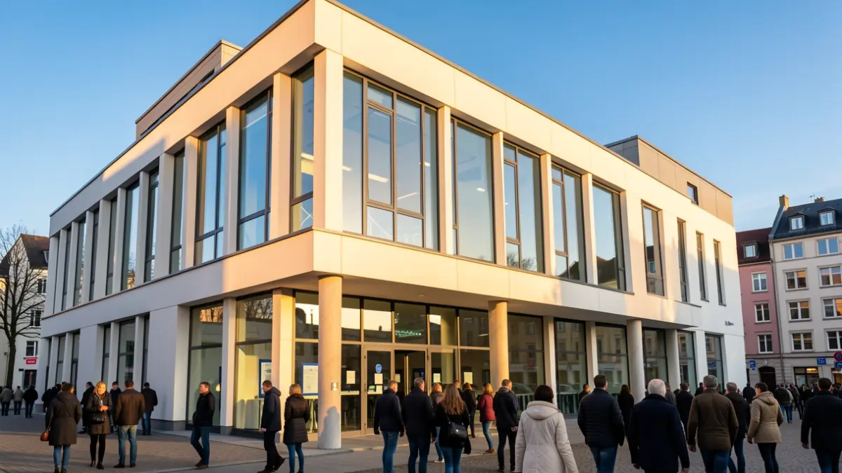 Generic image of a modern municipal building.