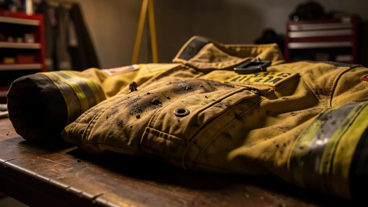 Imatge genèrica d'un equip de protecció de bombers.