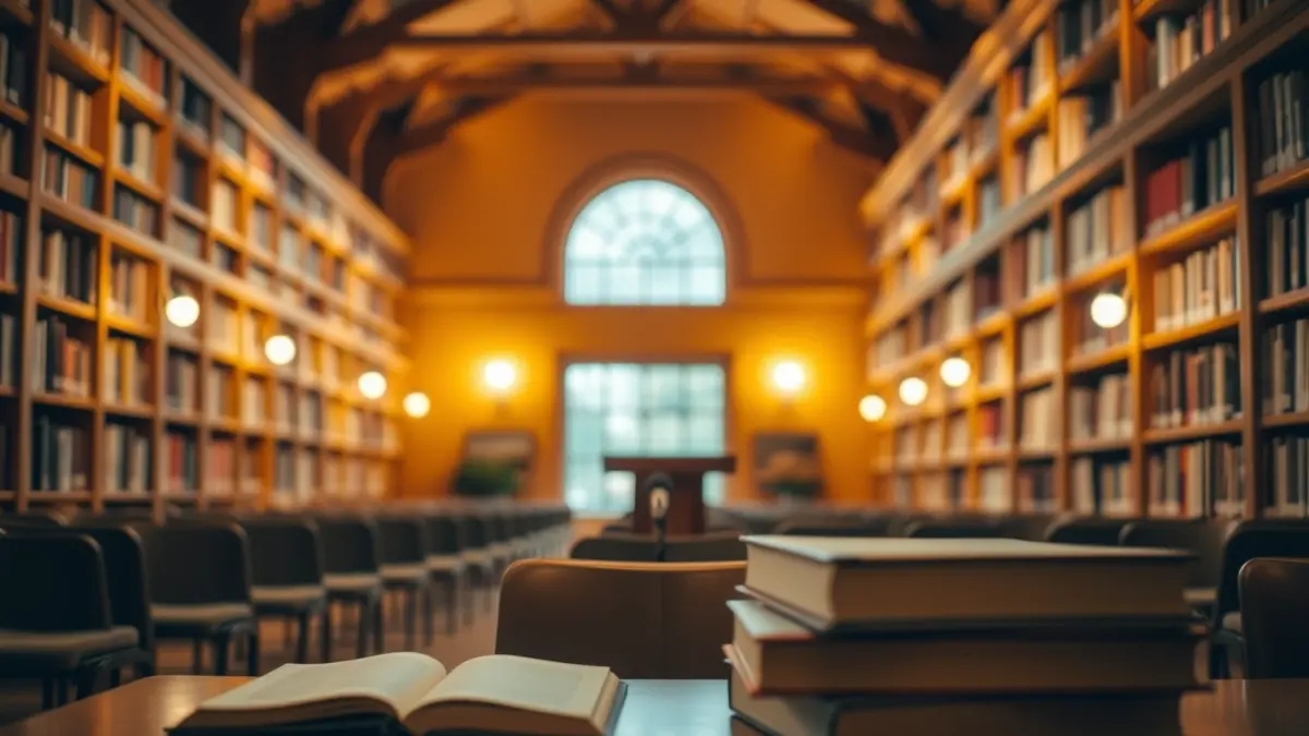 Imatge genèrica d'una presentació de llibre en una sala de cultura.