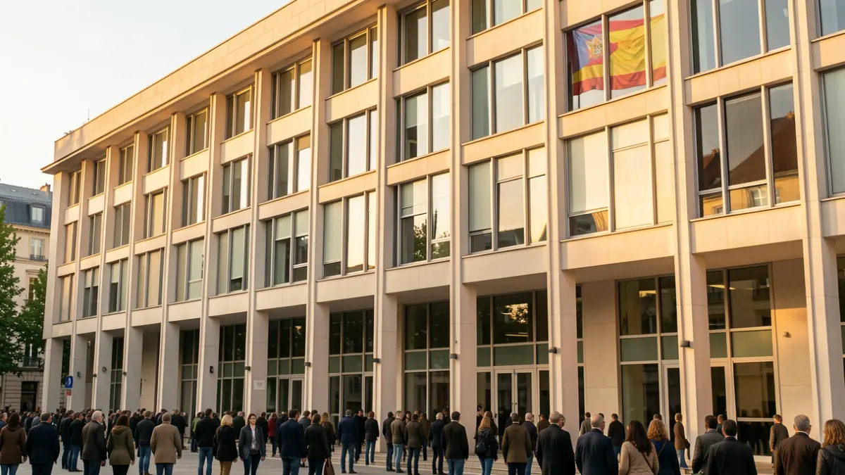 Imatge genèrica d'un edifici administratiu modern.