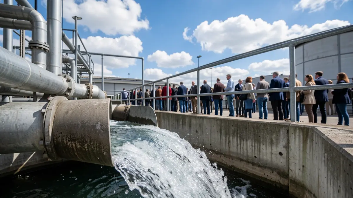 Generic image of a water treatment plant.