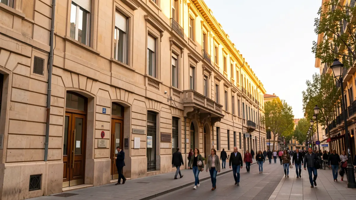 Generic image of the Hospital Clínic in Barcelona.