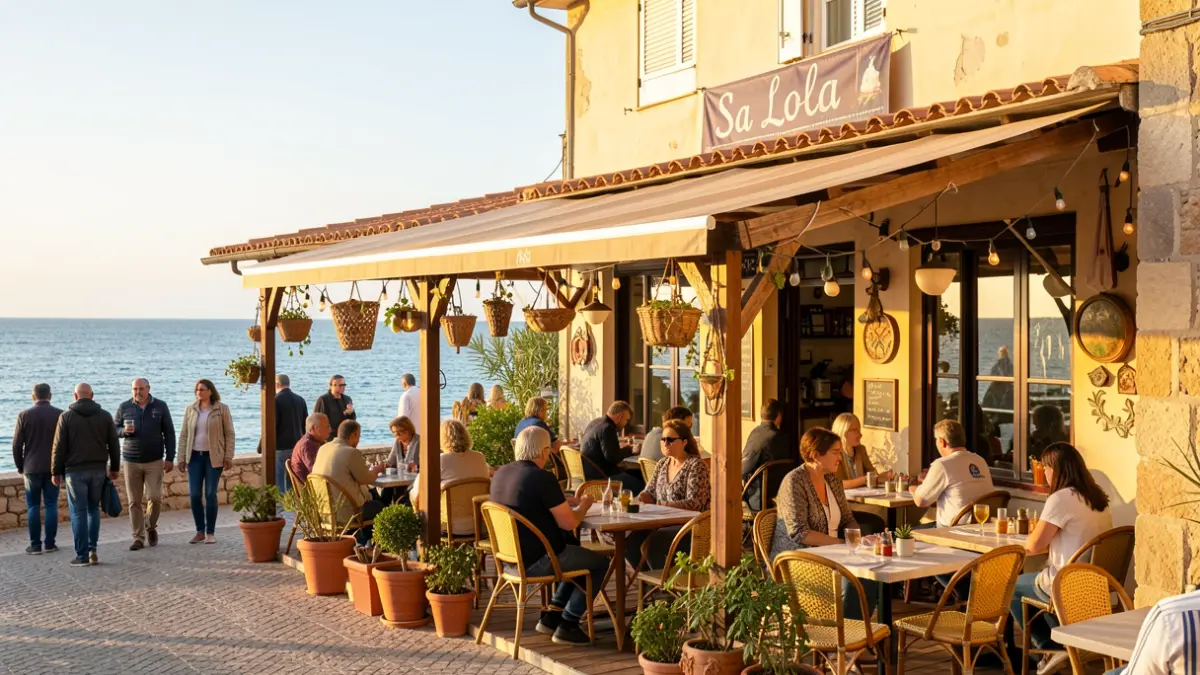 Imatge genèrica de la façana del restaurant Sa Lola a Blanes.