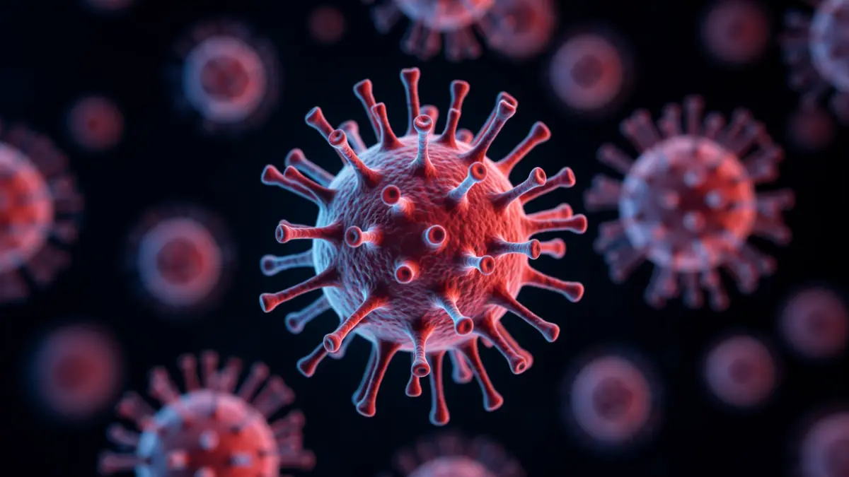 Imatge genèrica del virus de la grip aviària.