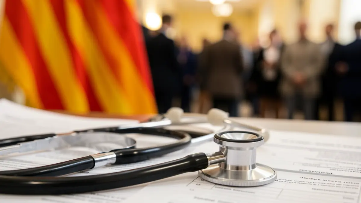 Generic image of a stethoscope on medical papers.