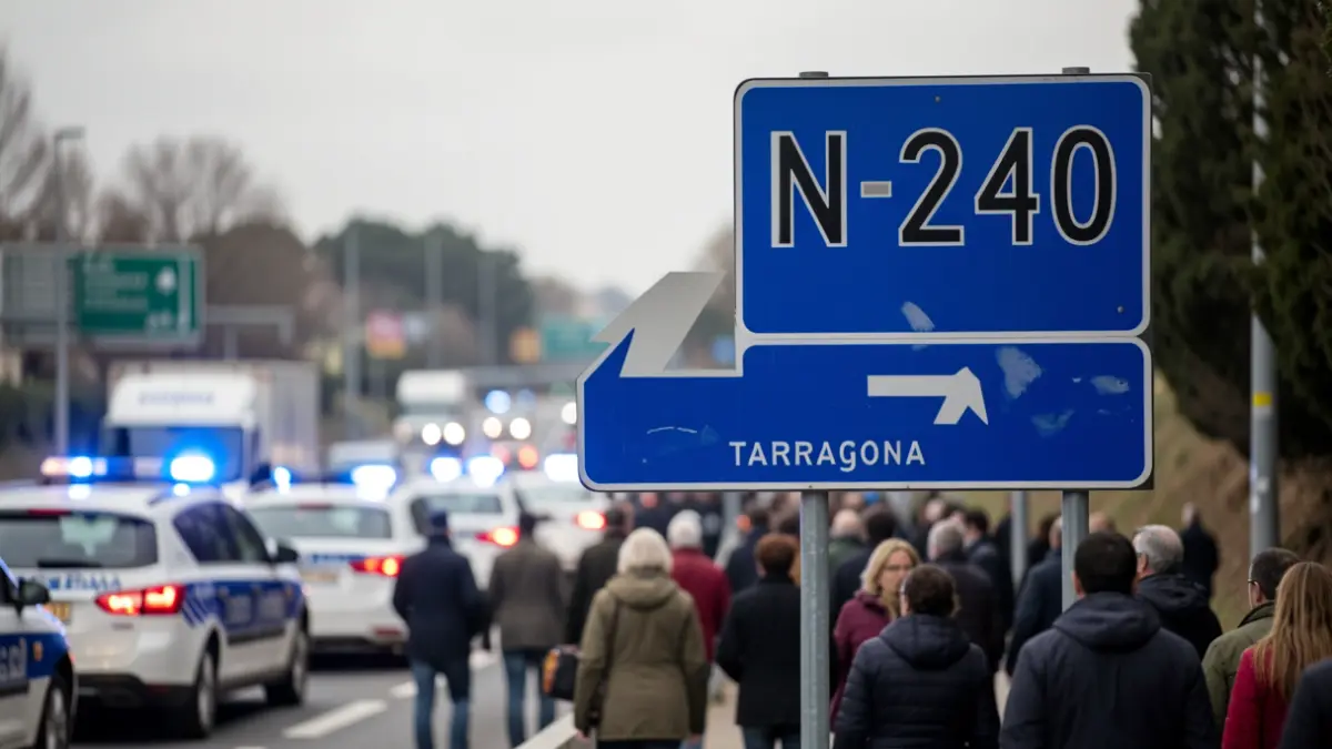 Imagen genérica de tráfico y policía.