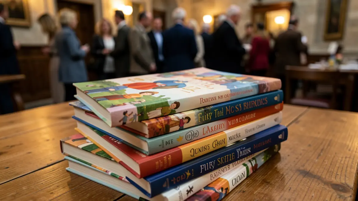 Imatge genèrica de llibres de contes clàssics amb il·lustracions modernes.
