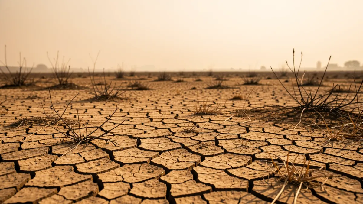 Generic image of drought and fire risk.
