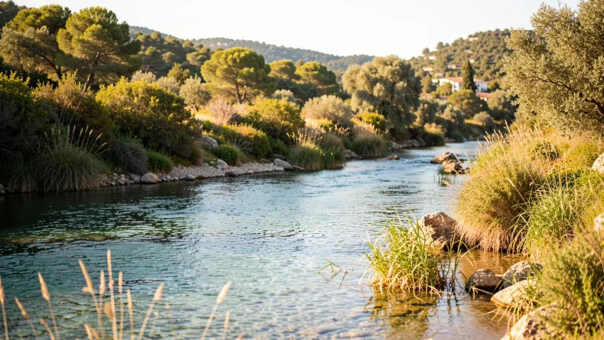 Generic image of the Sénia river estuary in Alcanar.