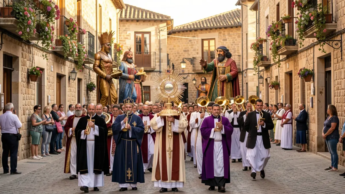 Imagen genérica de una procesión de Corpus Christi en Cataluña.