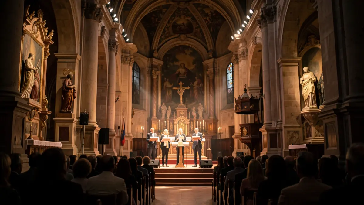Imatge genèrica d'una gala cultural amb premis.