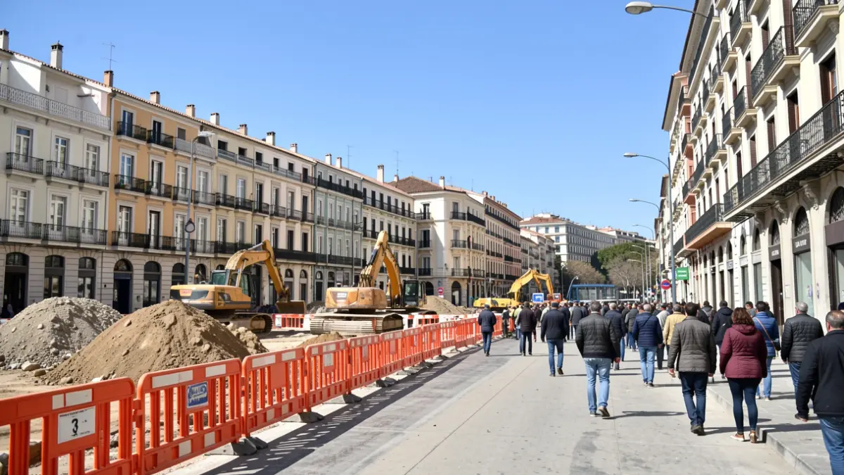 Generic image of urban construction in Barcelona.