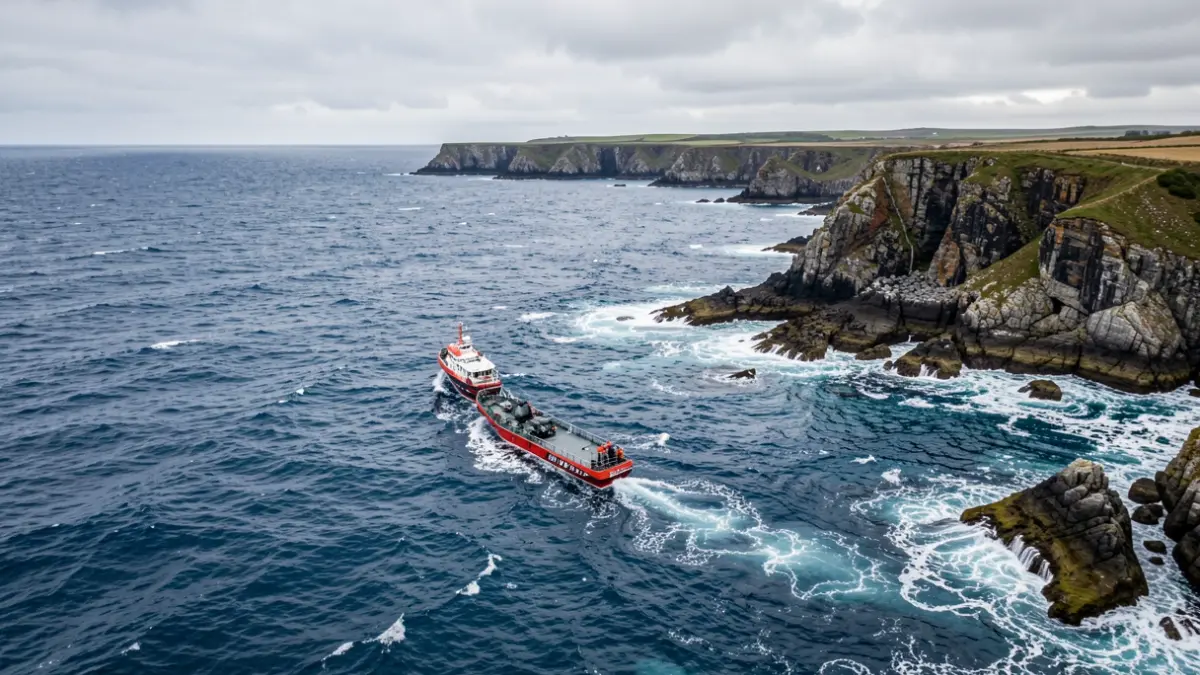 Generic image of a maritime search operation.