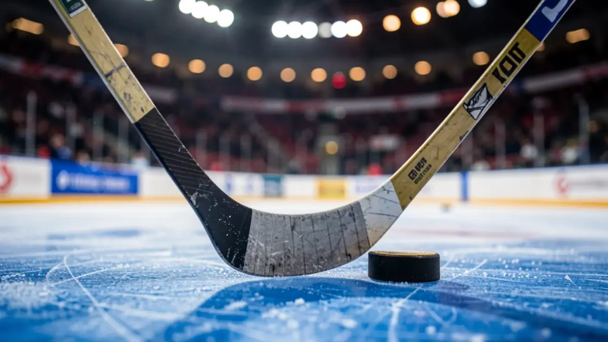 Generic image of an ice hockey team.