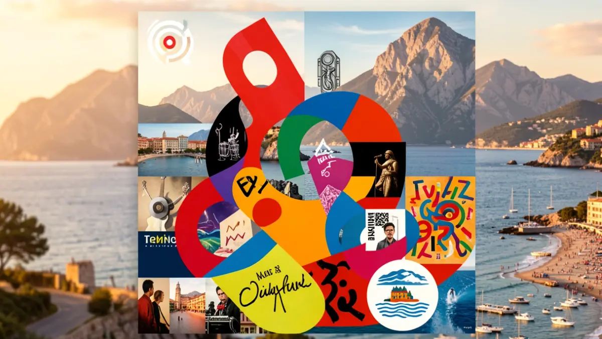 Generic image of summer festivals in Catalonia featuring music and visual arts.