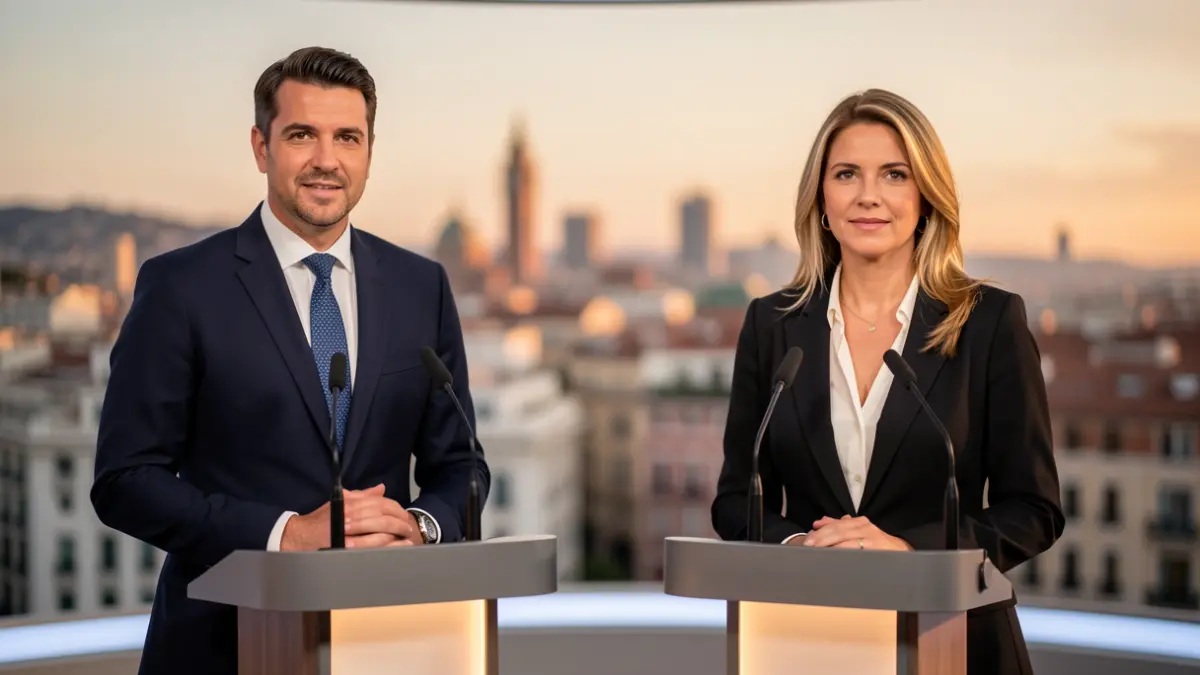 Debate between the two candidates for Ombudsman of Barcelona.