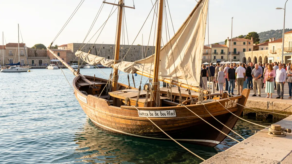 Generic image of a traditional Mallorcan fishing boat.